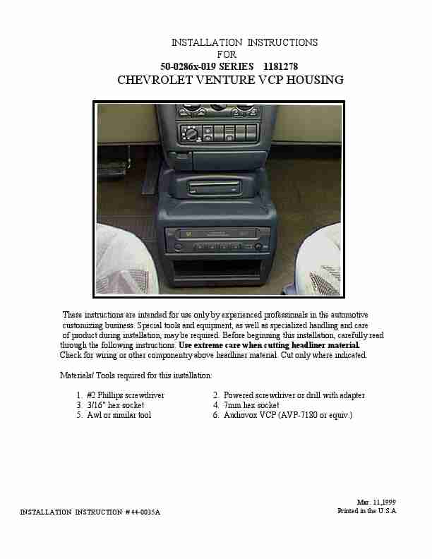 Audiovox Automobile Accessories 50-0286x-019 Series-page_pdf